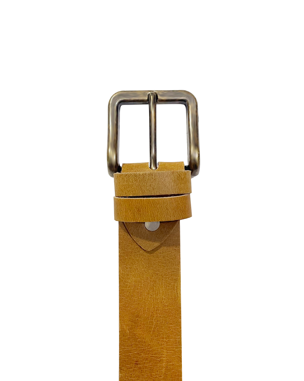 Intent Camel Leather Belt
