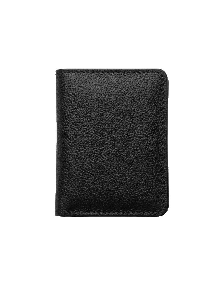 Intent Black Texture Note Wallet