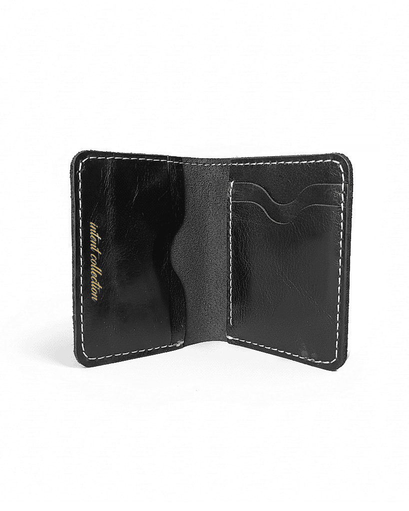 Intent Everyday Black Note Wallet