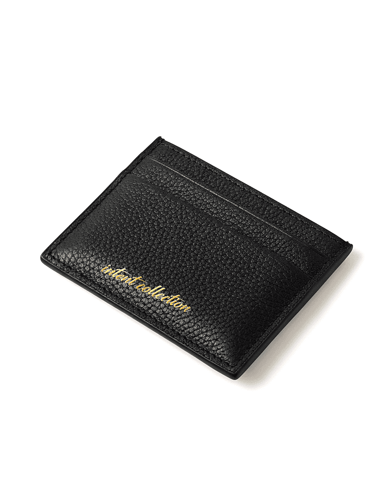 Intent Black Card Holder