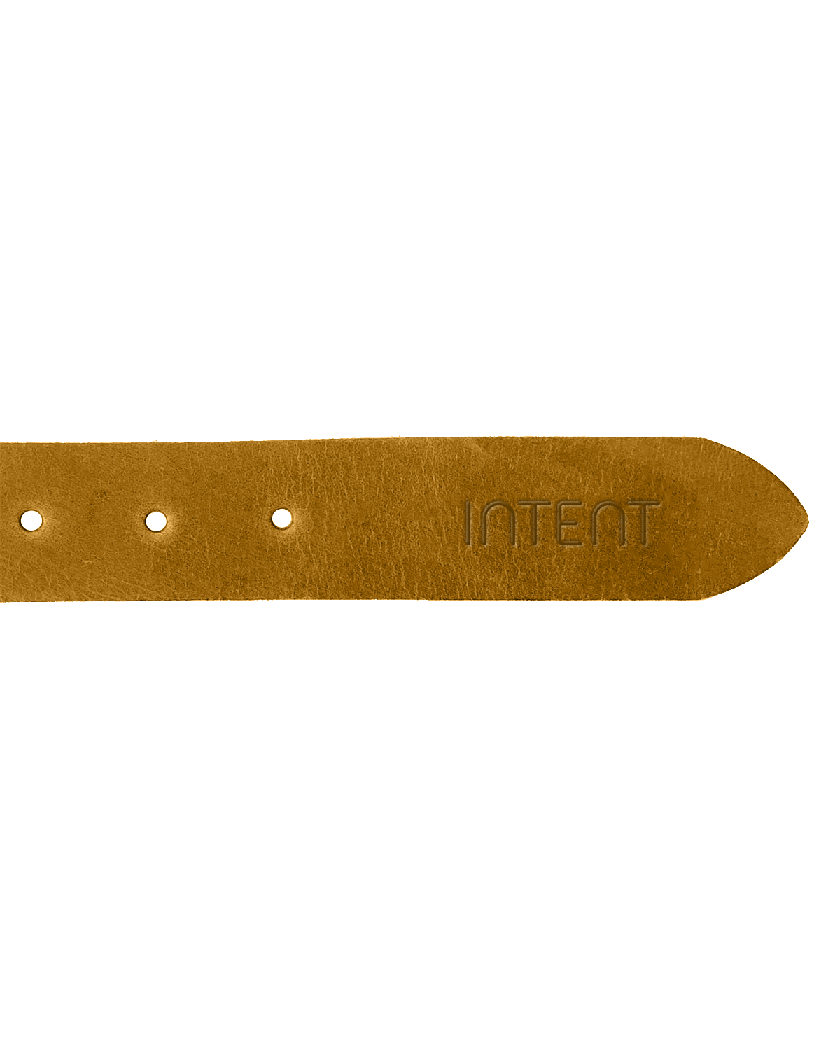 Intent Camel Leather Belt