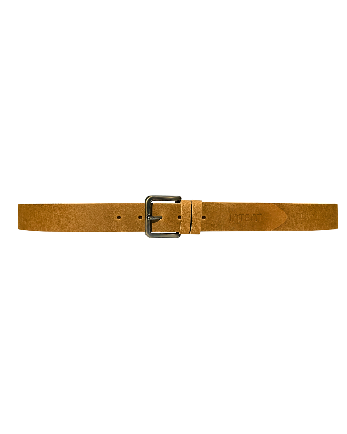 Intent Camel Leather Belt