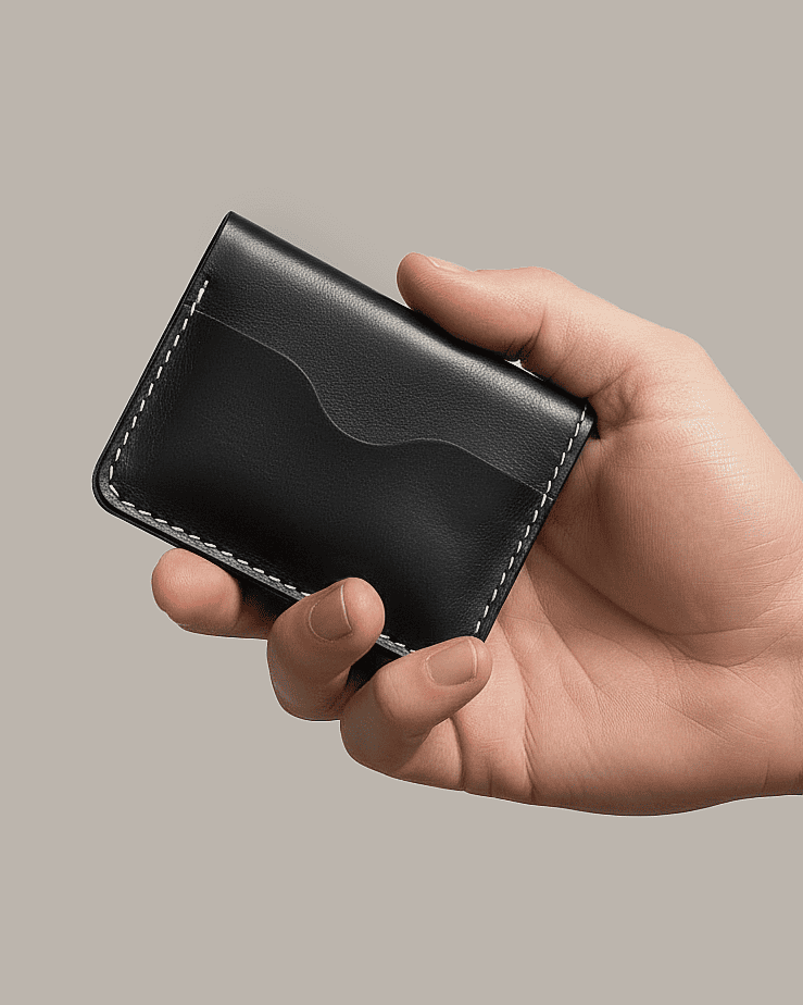 Intent Everyday Black Note Wallet