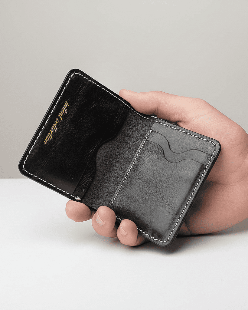 Intent Everyday Black Note Wallet