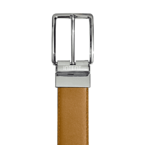 DUAL TONE BELT - Saddle
